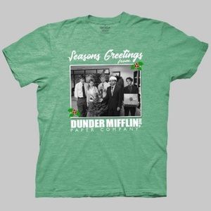 The Office dunder mifflin Christmas holiday season shirt